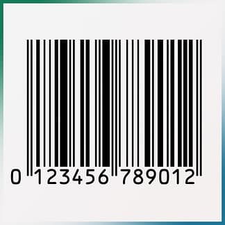 EAN-Barcode hoch inkl.EAN-Nummer