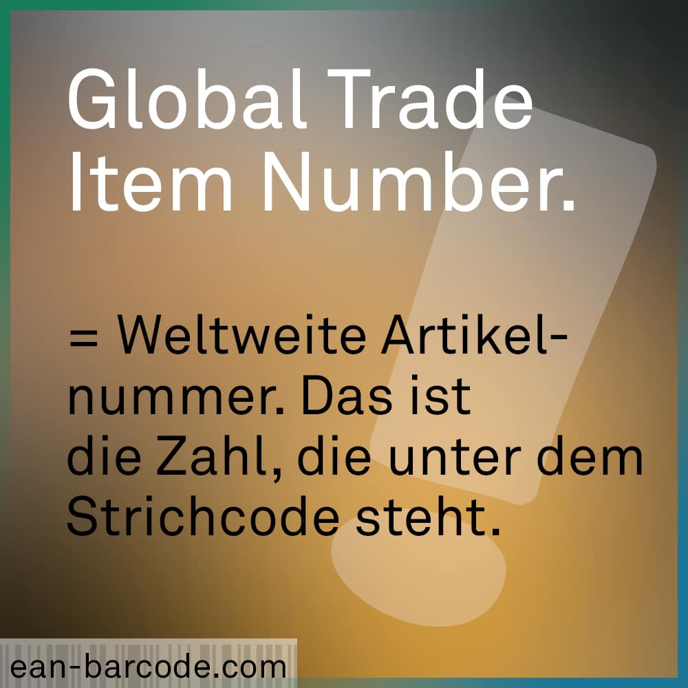 Global Trade Item Number.